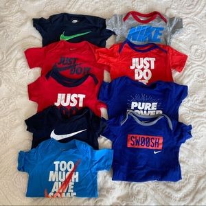 Nike onesie bundle size 6-9 months